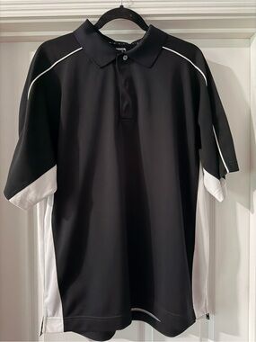 FootJoy Black and White Performance Polo